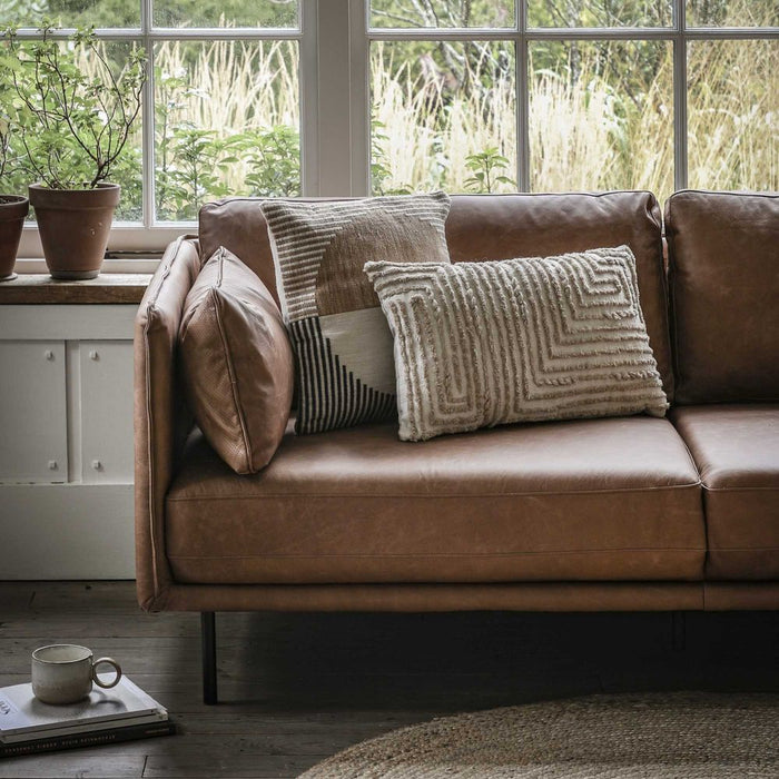 Wigmore Sofa Leather Brown - GDFUR88089