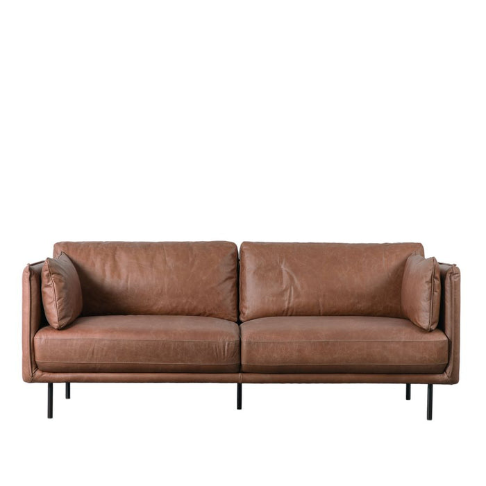 Wigmore Sofa Leather Brown - GDFUR88089