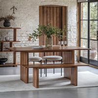 Borden Dining Table Light Wood - GDFUR00170
