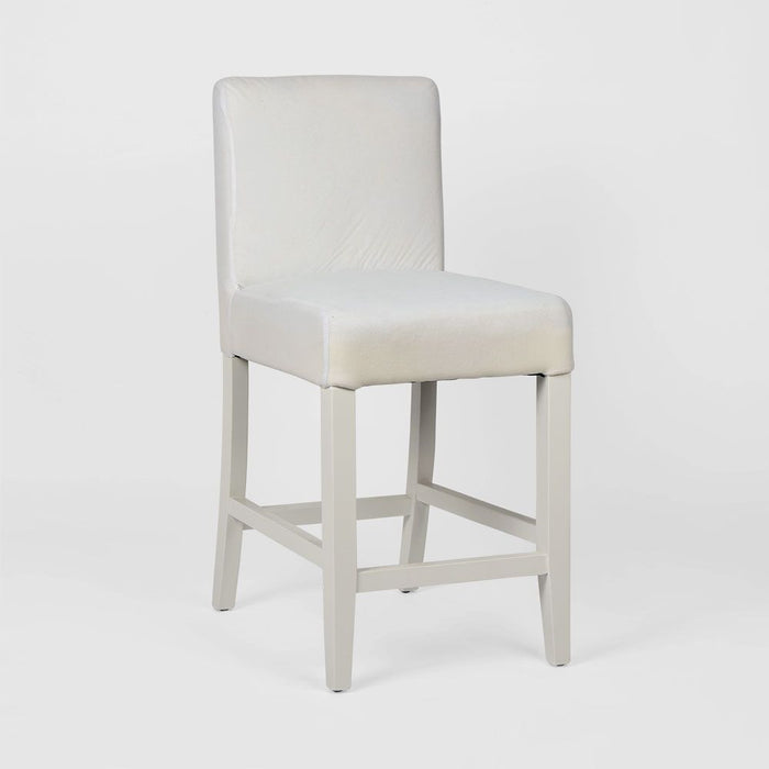 Ville Counter Stool Body White - FUR0203WH