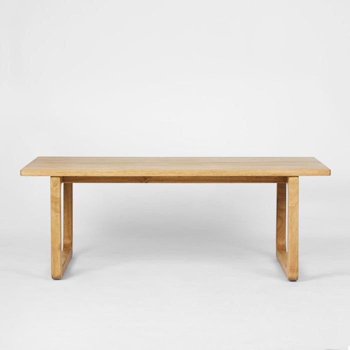 Coolum Rectangle Wood Coffee & Side Table Natural - FUR0206
