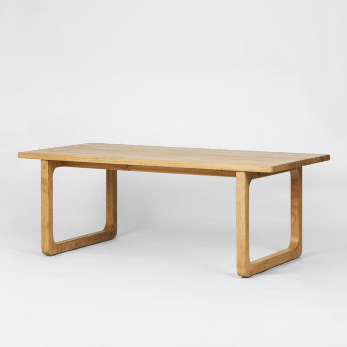 Coolum Rectangle Wood Coffee & Side Table Natural - FUR0206