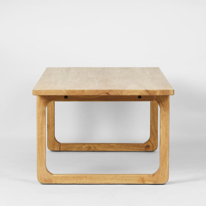 Coolum Rectangle Wood Coffee & Side Table Natural - FUR0206