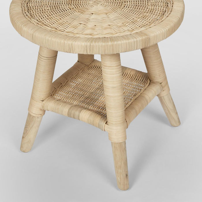 Livingstone Outdoor Under Cover Side Table Natural - FUR0218
