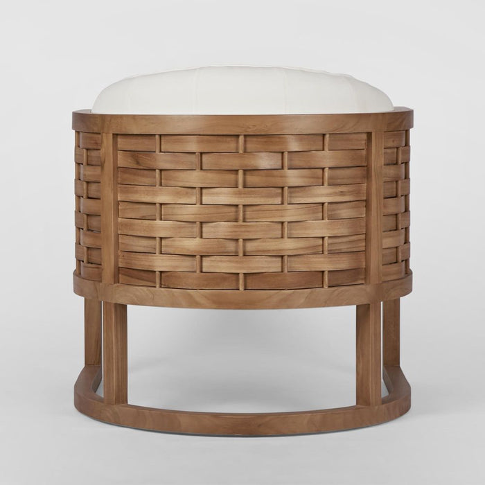 Weave Teak Wood Armchair Natural - FUR0230