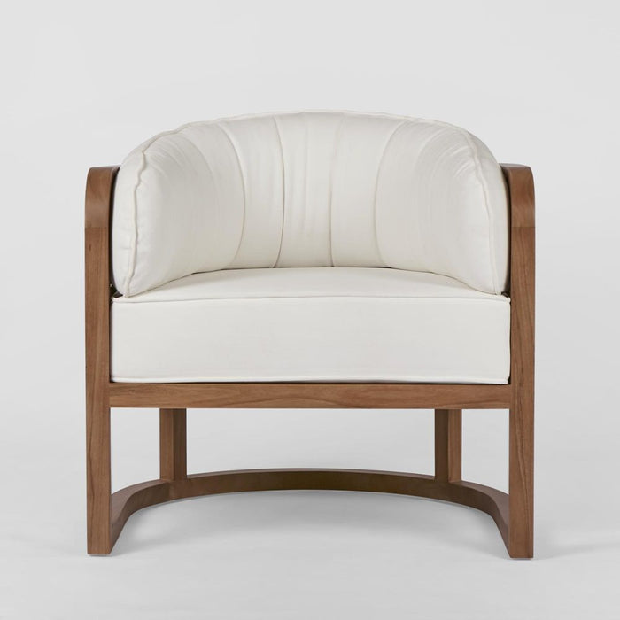 Weave Teak Wood Armchair Natural - FUR0230