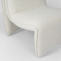 Livi Occasional Chair Boucle White - MRDFUR0142