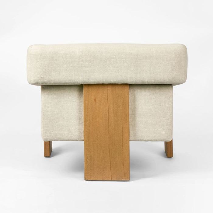 Claude Armchair Natural & Beige - MRDFUR0143