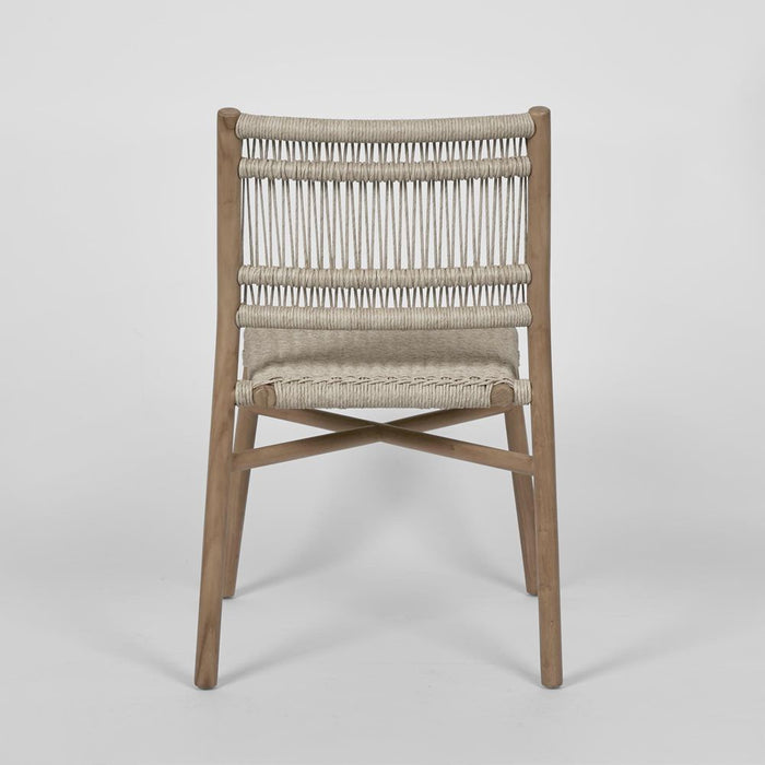 Wategos Teak Wood Outdoor Dining Chair Natural - FUR0234