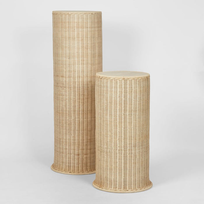 Belmont Rattan Plinth Small Natural - FUR0249