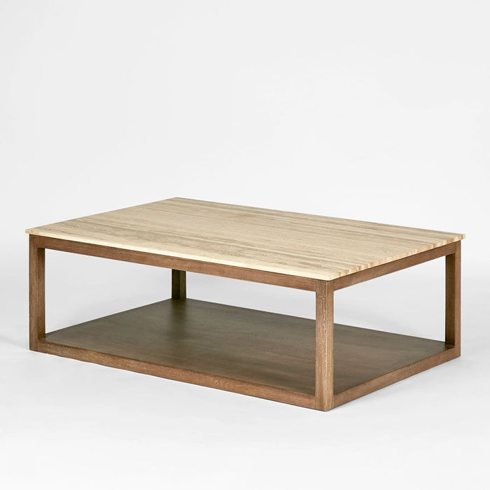 Denver Coffee & Side Table Natural - FUR0275