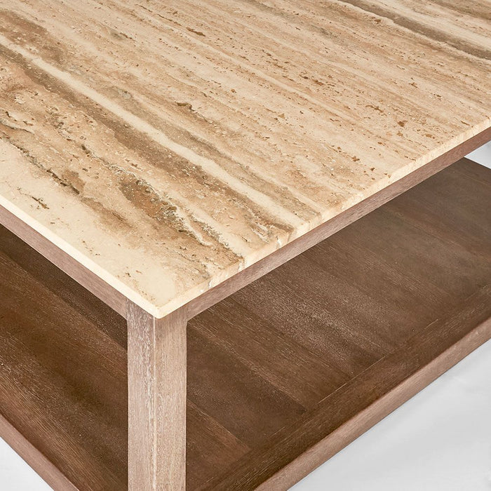 Denver Coffee & Side Table Natural - FUR0275