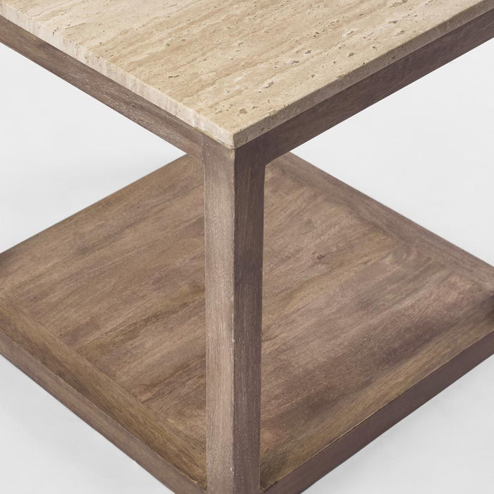 Denver Coffee & Side Table Natural - FUR0276