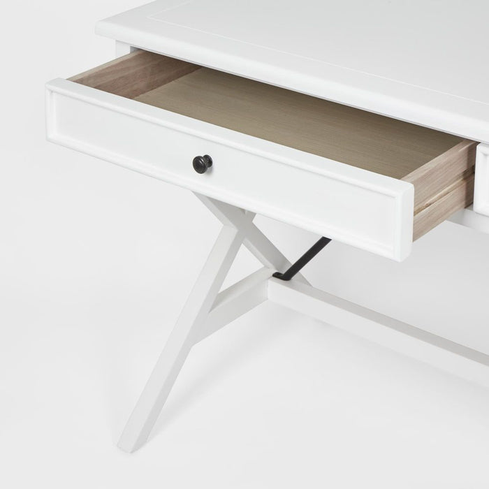 Amos Birch Desk White - FUR1256WH