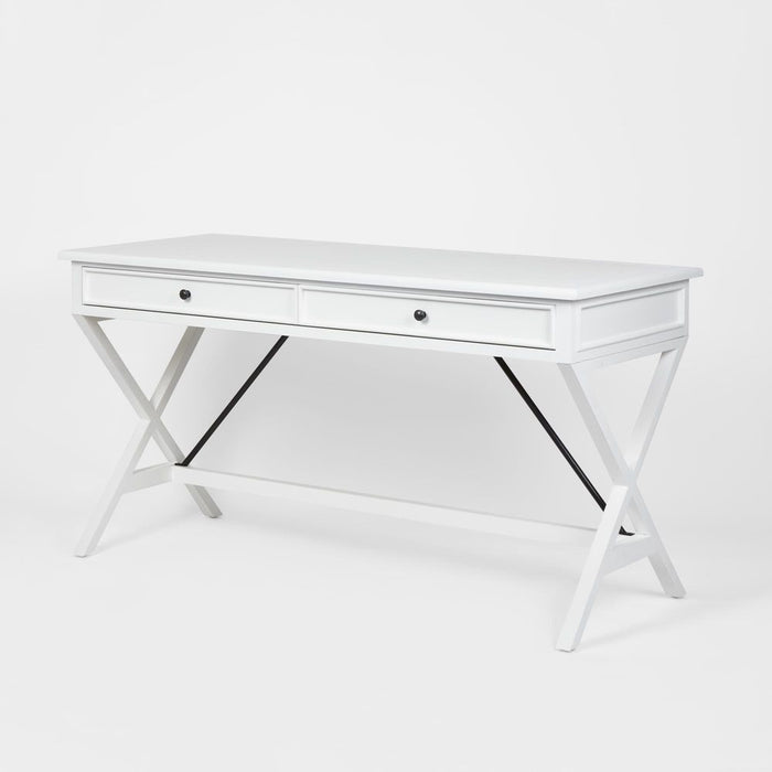 Amos Birch Desk White - FUR1256WH