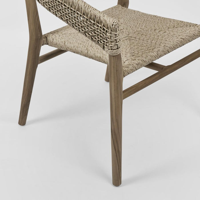 Cove Outdoor Dining Chair Natural - FURPAN18