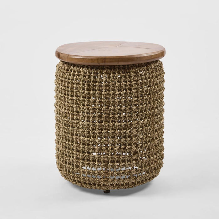 Naves Teak Top Coffee & Side Table Natural - FUR0217