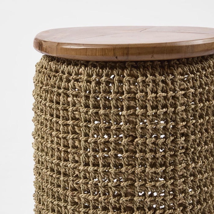 Naves Teak Top Coffee & Side Table Natural - FUR0217