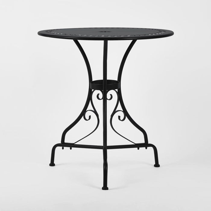 Annabel Outdoor Iron Round Table Black - FUR200