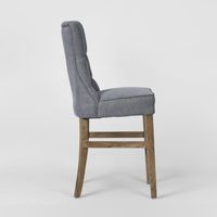 Storm Counter Stool with Buttons Grey - OWFC0041N