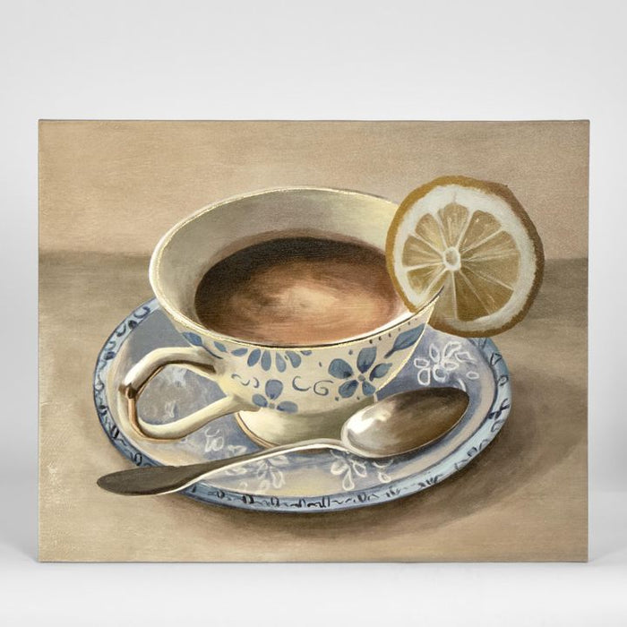 Tea With Lemon Wall Art Multi Colour - PPWALL4057