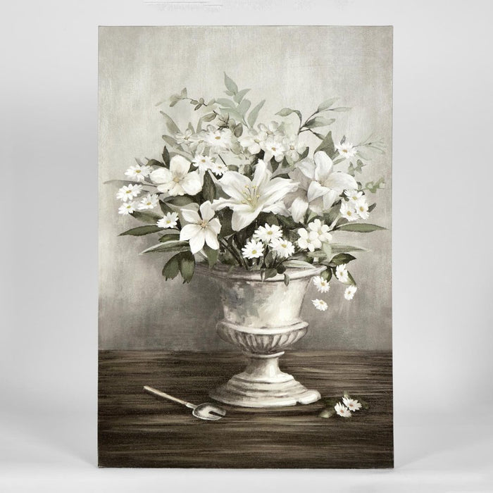 Lillies And Daisies Wall Art Multi Colour - PPWALL4061