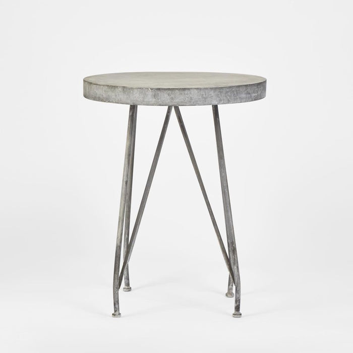 Picardy Metal Coffee & Side Table Grey - PPFUR1306
