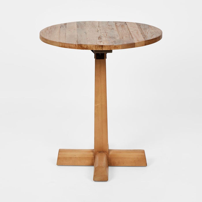 Round Wood Coffee & Side Table Natural - PPFUR1307