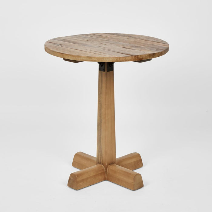 Round Wood Coffee & Side Table Natural - PPFUR1307