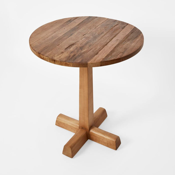 Round Wood Coffee & Side Table Natural - PPFUR1307