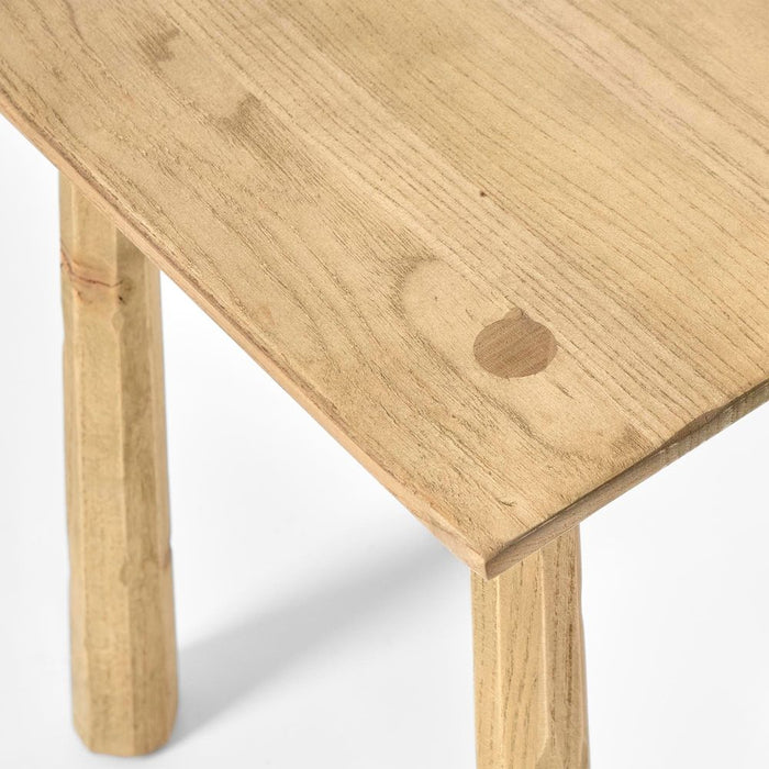 Milkmaid Solid Wood Stool Natural - PPFUR7545
