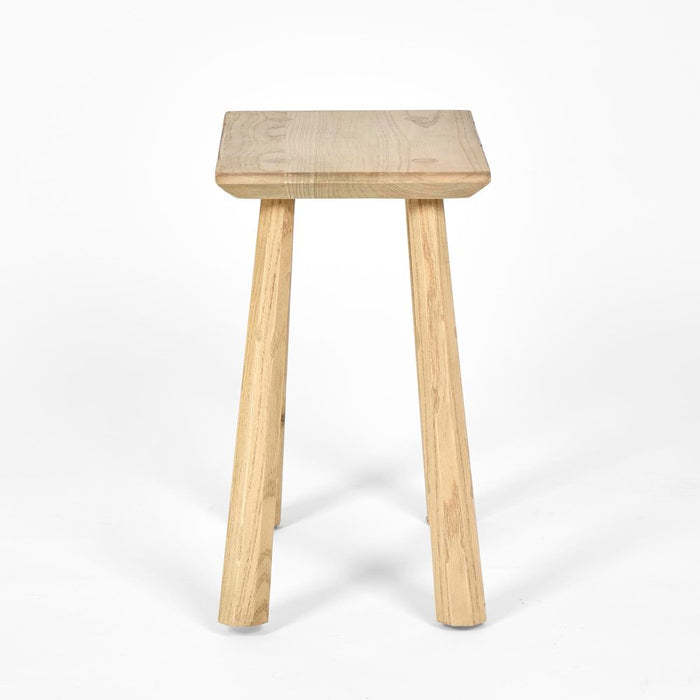 Milkmaid Solid Wood Stool Natural - PPFUR7545