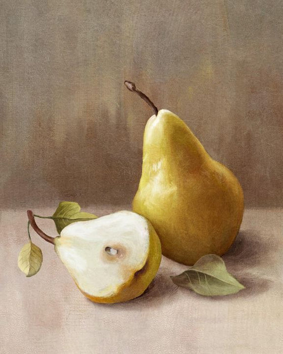Pears Acrylic Painting Wall Art Multi Colour - PPWALL4090