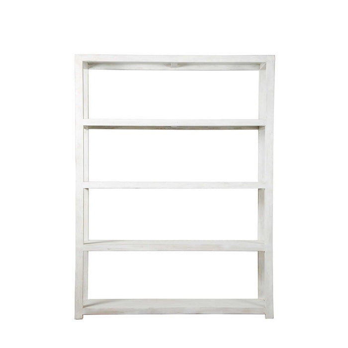 Carfu Wooden Shelf White - FUR0091WH