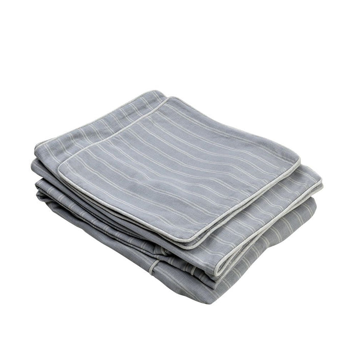 Avalon Hamptons 2 Seat Sofa Cloud Stripe Slip Cover Grey - OWFL0302CS-2C