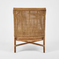 Havana Occasional Chair Rattan Cushion Cream - OWEJ0010C