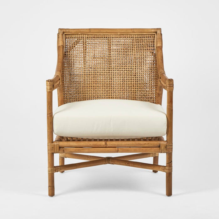 Hicks Caned Armchair Natural - FUR1138NAT
