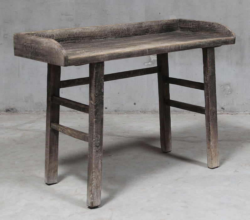 Henan Elm Wood 130 Years Old Hall Table Natural - FUR2570624