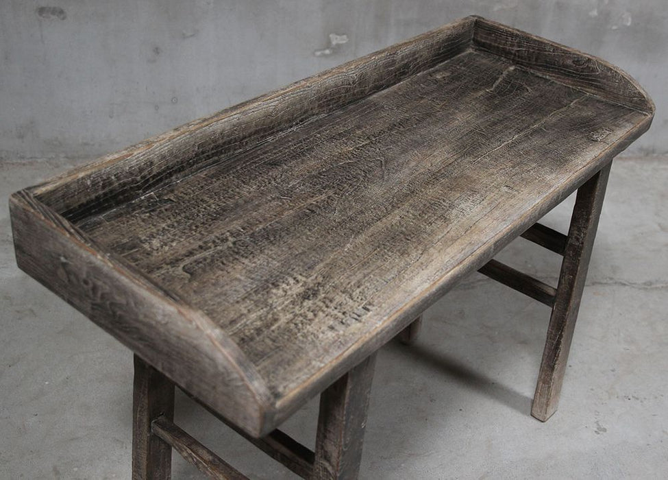 Henan Elm Wood 130 Years Old Hall Table Natural - FUR2570624