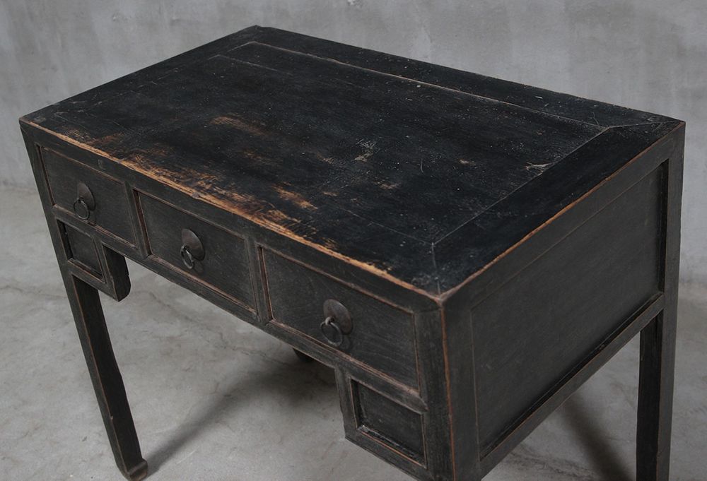 Shanxi Elm Wood Table Natural - FUR50424