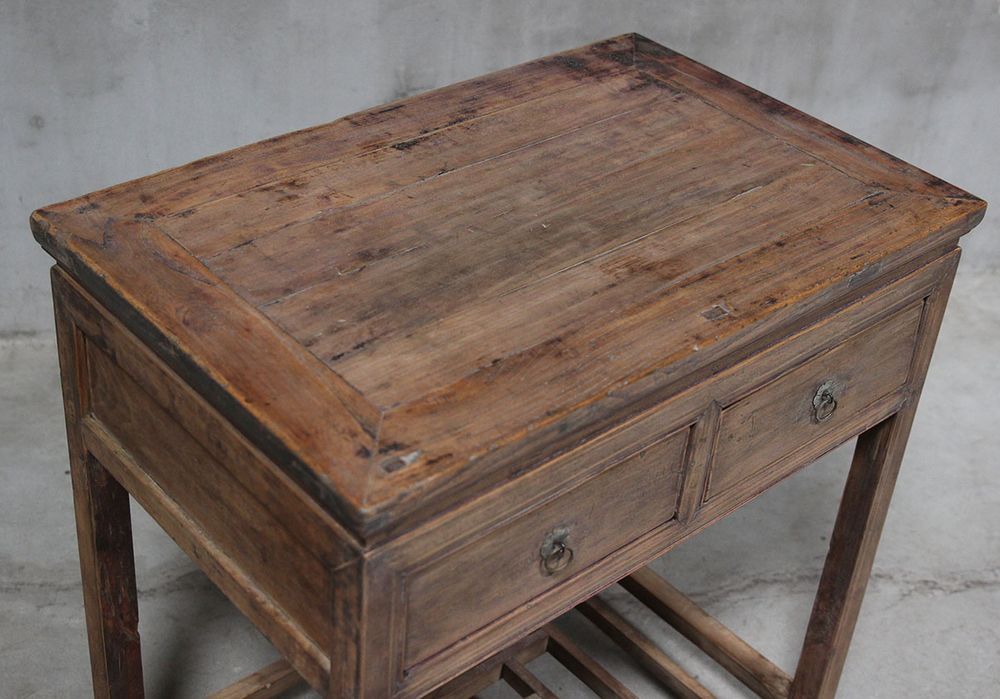 Shanxi Elm Wood Table Natural - FUR560424