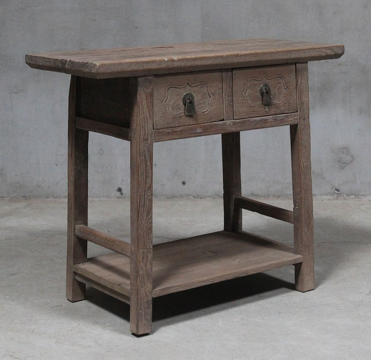 Henan Elm Wood Table Natural - FUR910124