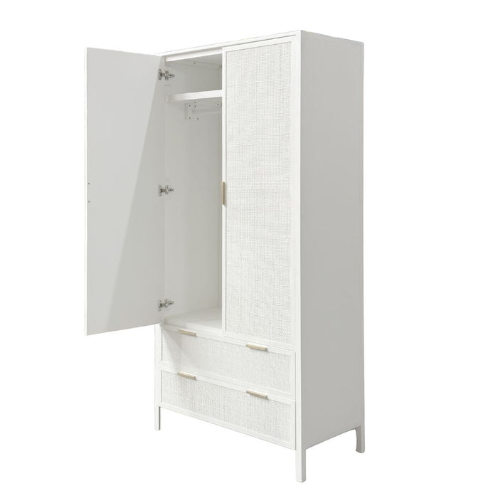Santorini Wardrobe In White - OWUT0025W