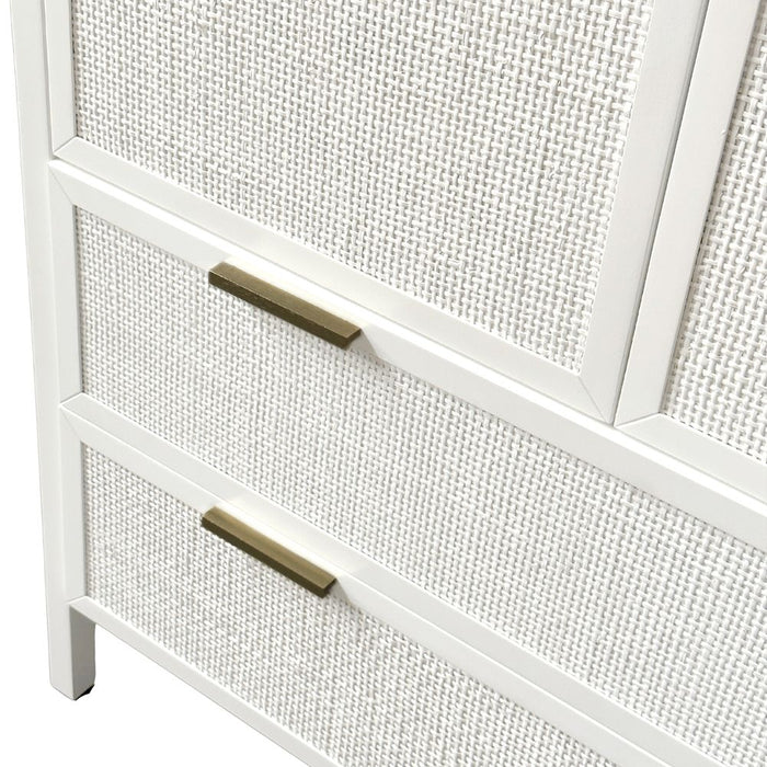 Santorini Wardrobe In White - OWUT0025W