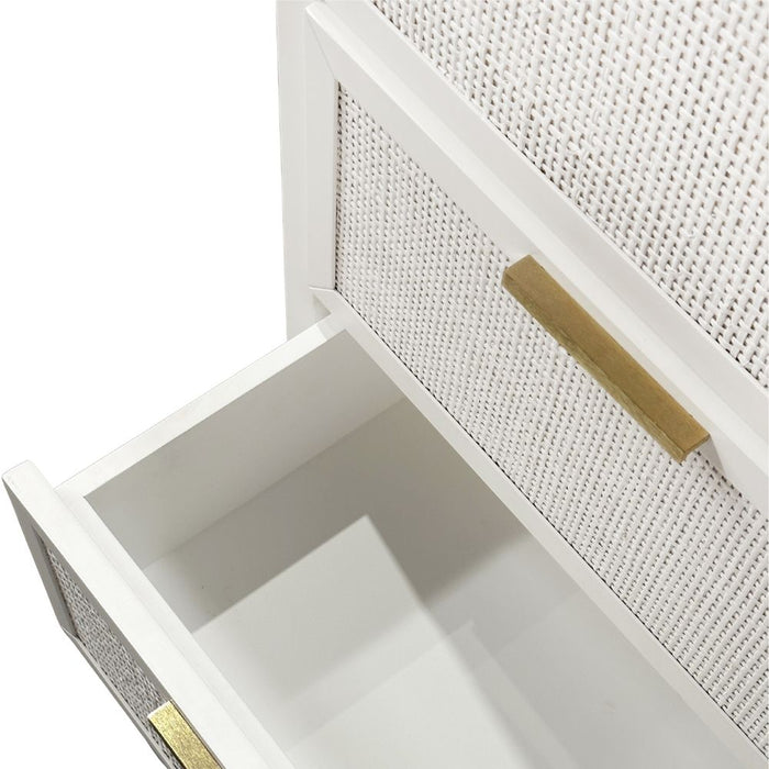 Santorini Wardrobe In White - OWUT0025W