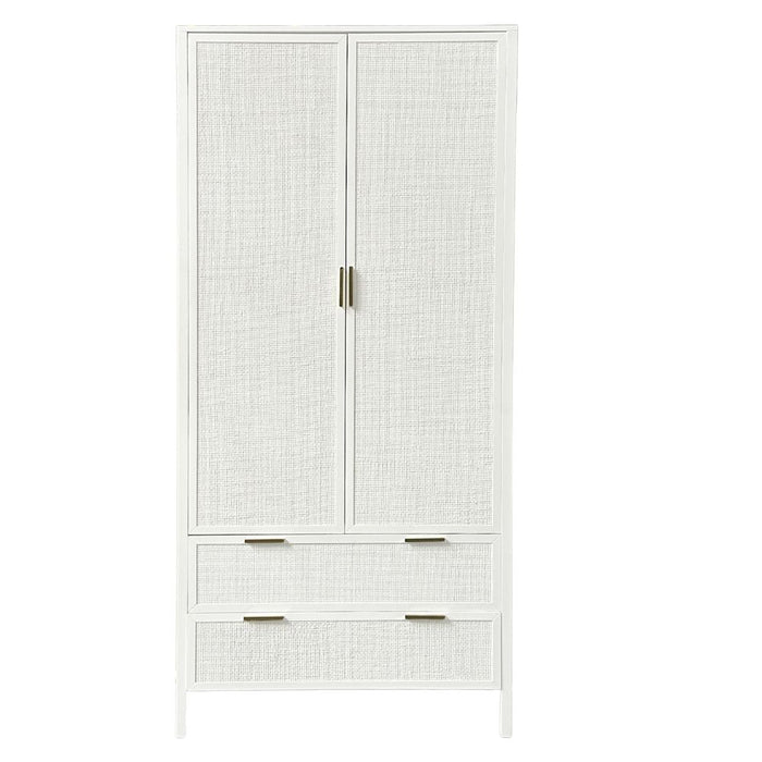 Santorini Wardrobe In White - OWUT0025W