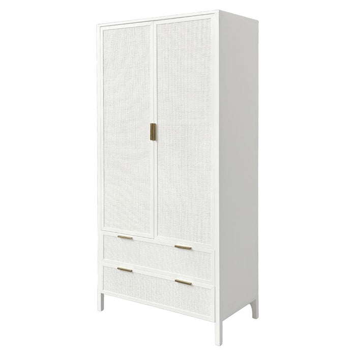 Santorini Wardrobe In White - OWUT0025W