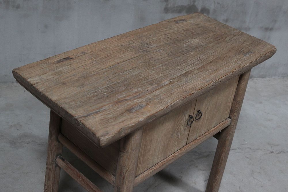 Henan Elm Wood Table Natural - FUR1310723