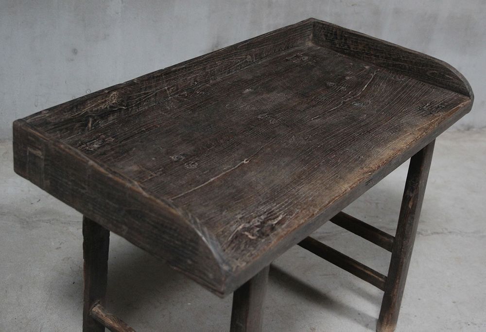 Henan Elm Wood 130 Years Old Table Natural - FUR1971223