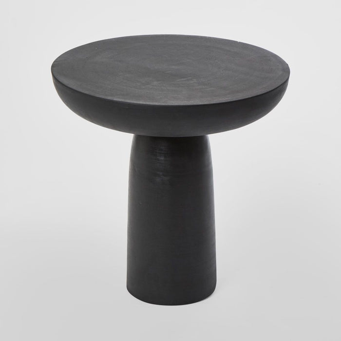 Pablo Outdoor Side Table Round Sand Black - MRDFUR0129